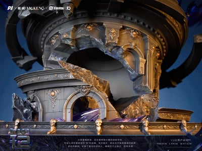 【正版授權】PIJI否極x模坑-王者榮耀「破滅刃鋒-鎧」典藏雕像7