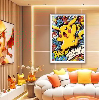 【週邊】阿喵畫社-塗鴉 皮卡丘5