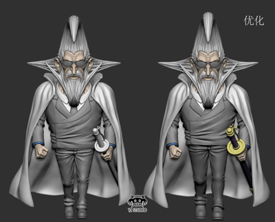 【海賊王】YZ工作室-世界政府 第一彈 新五老星 費加蘭度·格林古聖4