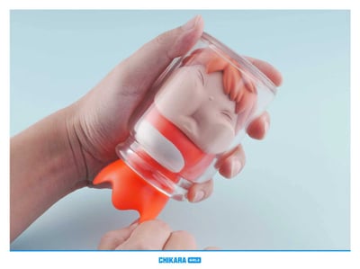 【宮崎駿】CHIKARA STUDIO-宮騎駿吉卜力 桌面系列 1:1波妞瓶4