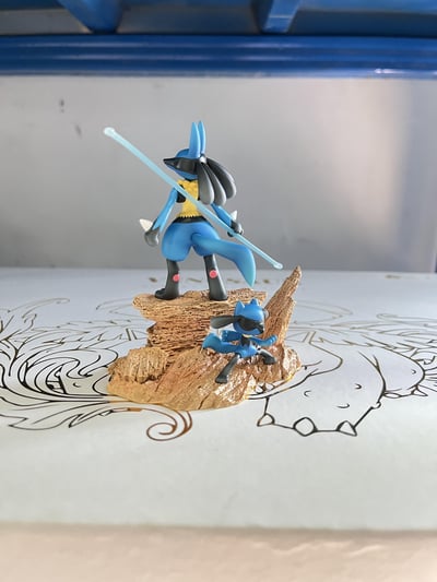 【寶可夢】151 Studio－利歐路 路卡利歐 進化組3