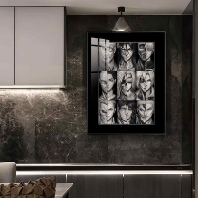 【週邊】橘子工作室-進擊的巨人 巨人化九宮格3