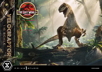 【正版授權】Prime 1 Statue-侏儸紀公園2 失落的世界 迅猛龍12