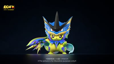 【寶可夢】ECHO_studio－Mega暴鯉龍皮卡丘1