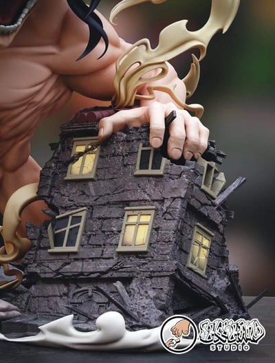 【進擊的巨人】Showhand-巨人場景補全 第一彈 進擊巨4