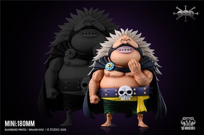 【海賊王】YZ工作室-黑鬍子海賊團 第九彈 7號艦長 巨大戰艦 聖胡安惡狼3