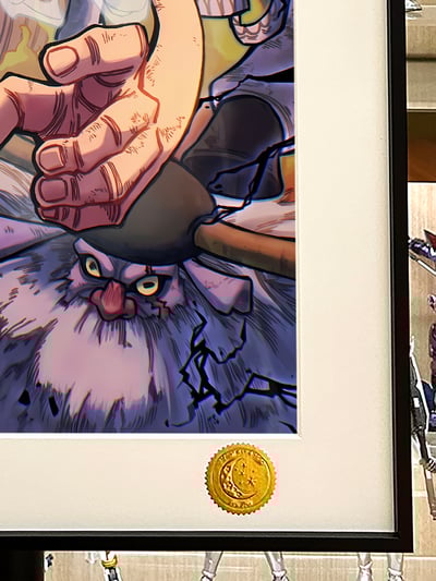 【週邊】星空工作室－海賊王 尼卡 vs 五老星 裝飾畫4