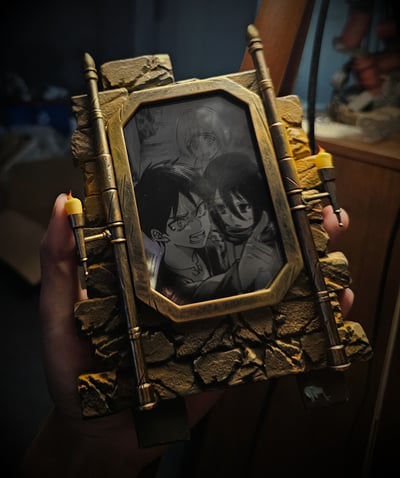 【進擊的巨人】座標 x damocles-名場面系列 照鏡艾倫6