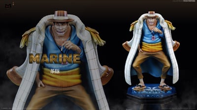 【海賊王】Black studio 小黑工作室－海軍系列 鋼骨空 茶豚2.06