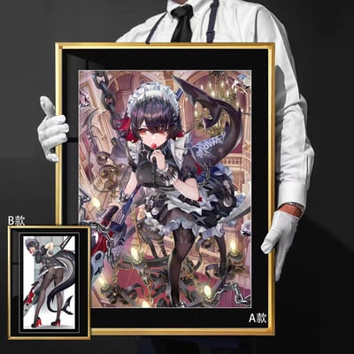 【週邊】千鳥社-艾蓮喬絕區零鯊魚娘女僕Ellen裝飾畫1