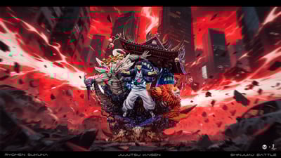 【咒術迴戰】ZanyJoke x 騎士聯盟-終極對決系列 02 十影法式神.兩面宿儺1