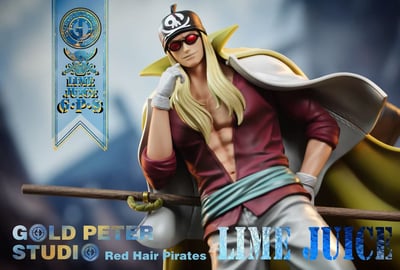 【海賊王】GP Studio GOLD PETER STUDIO-四皇紅髮海賊團 第四款 萊姆瓊斯4