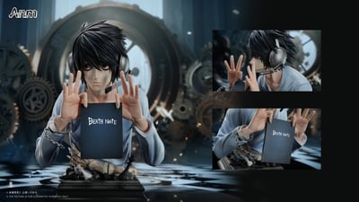 【死亡筆記本】Anm STUDIO－人物系列 L 胸像5