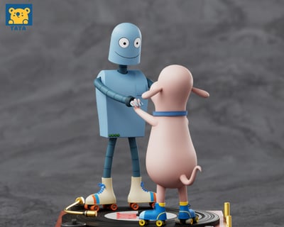 【再見機器人】tata工作室-機器人之夢 留聲機3