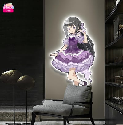 【週邊】阿喵畫社－魔法少女小圓 曉美焰 燈帶畫6