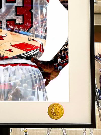 【週邊】星空工作室－NBA 喬丹背影 裝飾畫5