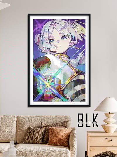 【週邊】巴洛克－葬送的芙莉蓮 閃耀芙莉蓮 裝飾畫&冰箱貼4