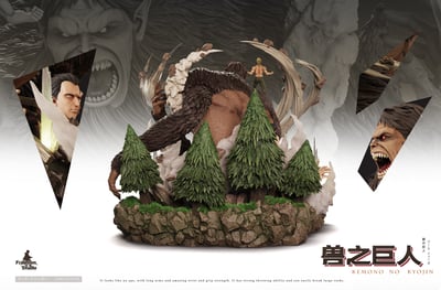 【進擊的巨人】Freedom Studio-第十六彈 吉克耶格爾&獸之巨人4