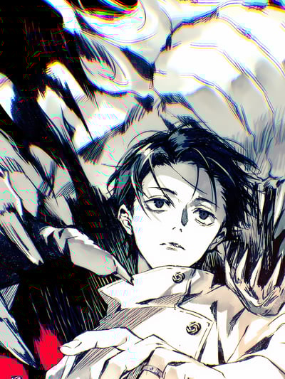 【週邊】星空工作室－咒術迴戰 乙骨憂太 裝飾畫4