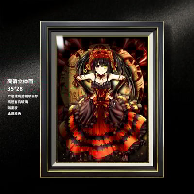 【週邊】阿喵畫社-時崎狂三立體畫1