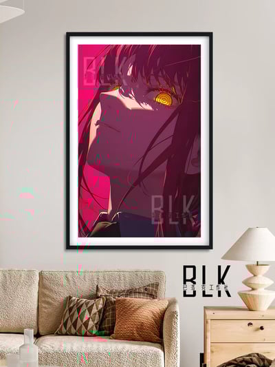 【週邊】巴洛克－鏈鋸人 支配瑪奇瑪 裝飾畫 & 冰箱貼5