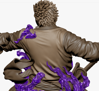 【海賊王】UNO工作室-索隆胸像7