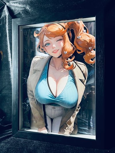 【週邊】泥棒貓工作室-索尼亞 立體裝飾畫5