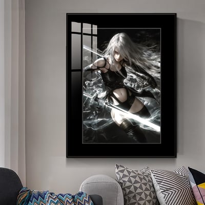 【週邊】橘子工作室－尼爾：自動人形 A2 戰鬥版 裝飾畫2