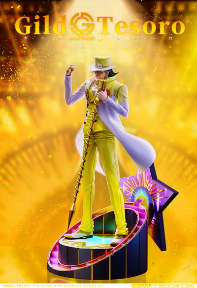 【海賊王】GOLD Studio-十指九金戴 無名氏你留 黃金帝泰佐羅3