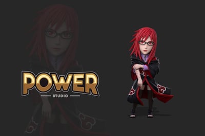 【火影忍者】Power studio-鷹小隊 第三彈 香磷1