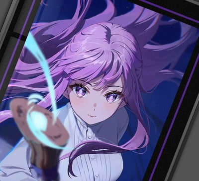 【週邊】千鳥社-菲倫肥倫葬送的芙莉蓮Frieren魔法法杖裝飾畫4