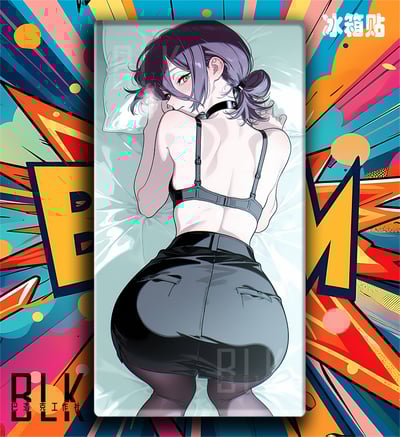 【週邊】巴洛克－鏈鋸人 臥室蕾塞 裝飾畫&冰箱貼5