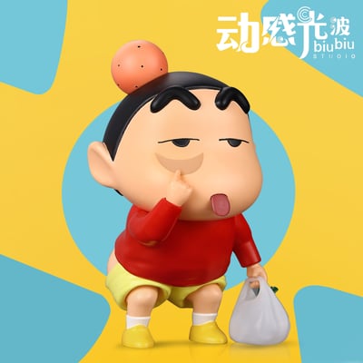 【蠟筆小新】動感光波-挨揍小新 5.0 鬼臉小新1