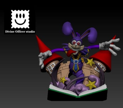 【遊戲王】神官工作室-卡通暗黑兔1