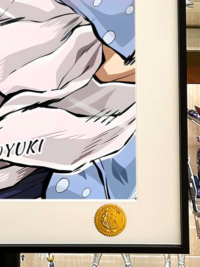 【週邊】星空工作室-漫格狛治戀雪 鬼滅之刃無限城篇Hakuji猗窩座Akaza裝飾畫5