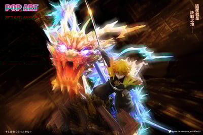 【鬼滅之刃】POP.ART工作室－火雷神 我妻善逸3