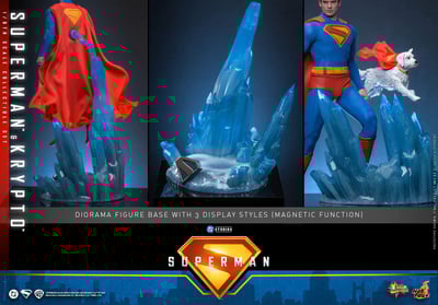 【正版授權】HOTTOYS-MMS812 新版電影 超人 超人&小氪套裝 可動7