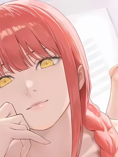 【週邊】星空工作室－鏈鋸人 內衣瑪奇瑪 裝飾畫4