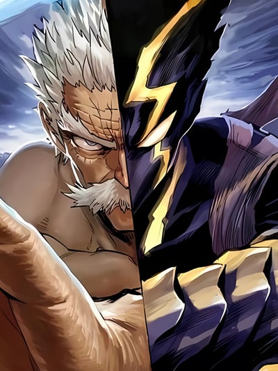 【週邊】星空工作室－一拳超人 餓狼師徒 裝飾畫4