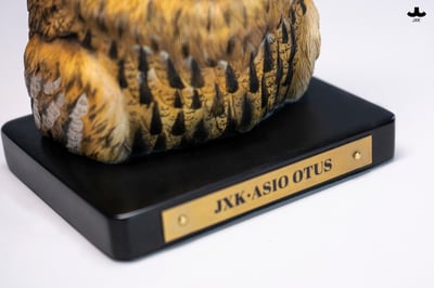 【正版授權】JXK－Statue Aura 長耳鴞頭雕6