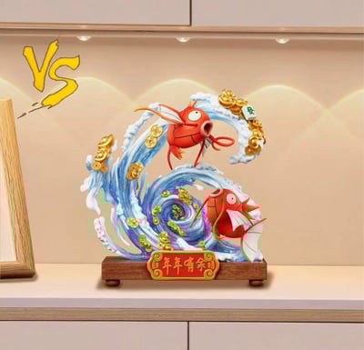 【寶可夢】VS模玩-招財雙魚戲水3