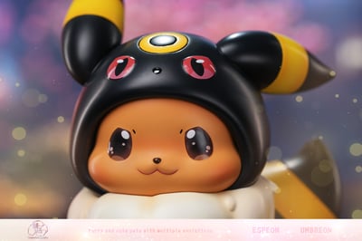 【寶可夢】咖馬Come On Studio-q版伊布變裝系列 02 變裝日月伊布4