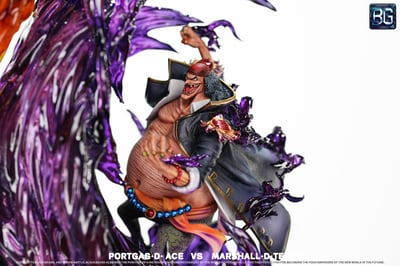 【海賊王】Badge BG工作室-宿命的對決 艾斯VS黑鬍子13