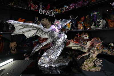 【魔物獵人】DragonFrontierStudio-魔物獵人 雄火龍（大尺寸版）9