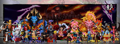 【海賊王】A+研究所-鬼島決戰 第二十三彈 凱多龍形態4