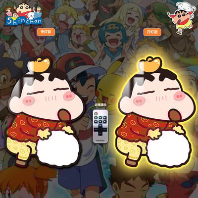 【週邊】阿喵畫社－蠟筆小新 發財小寶 燈帶畫1