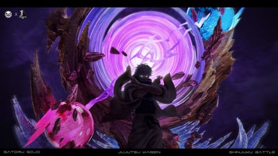 【咒術迴戰】ZanyJoke x 騎士聯盟-終極對決系列 200% 虛式茈 五條悟8