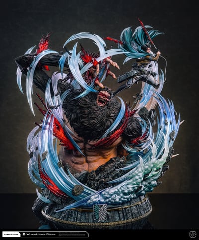 【進擊的巨人】Hertz studio-兵長砍猴2.09