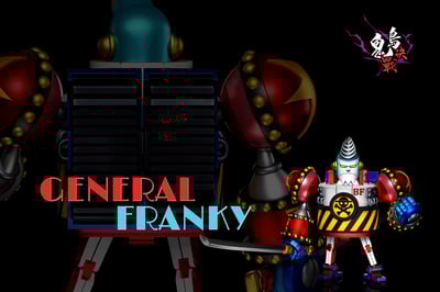 【海賊王】A+研究所-鬼島決戰 第十一彈 法蘭奇將軍2