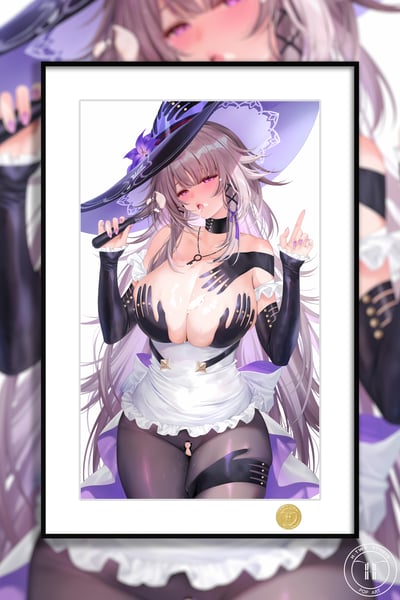 【週邊】H2工作室-奶油大黑塔 崩壞星穹鐵道黑塔Herta裝飾畫1